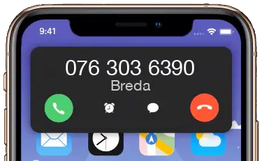 Breda +31763036390 / 076 303 6390  telefoon